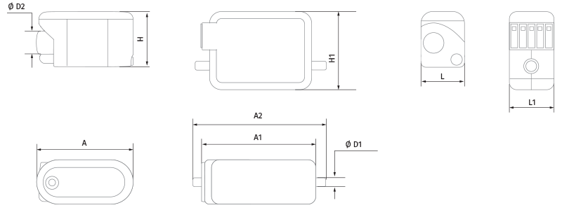 Blauberg CP-2 - Dimensions
