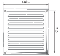 Blauberg Decor-M 200x200s A - Dimensions