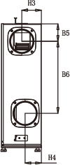 Blauberg KOMFORT GLA D350 F - Dimensions