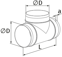 Blauberg BlauPlast RRT 150 - Dimensions