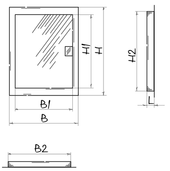 Blauberg RTMG 600x600 - Dimensions
