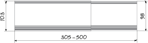 Blauberg WHM 100 D - Dimensions