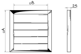 Blauberg GM 805 - Dimensions