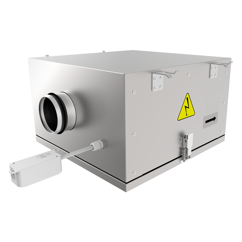 Blauberg Iso-RB EC 160 - Centrifugal inline fans with backward curved blades in cases with improved sound insulation properties with EC-motors
