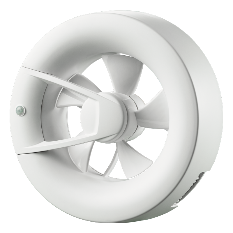 Blauberg O2 white - Axial extract fans with intelligent control