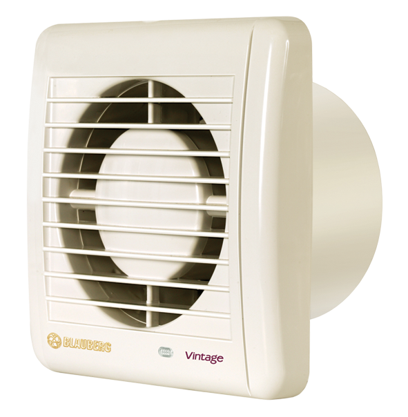 Blauberg Aero Vintage 150 - Low-noise axial fan for exhaust ventilation