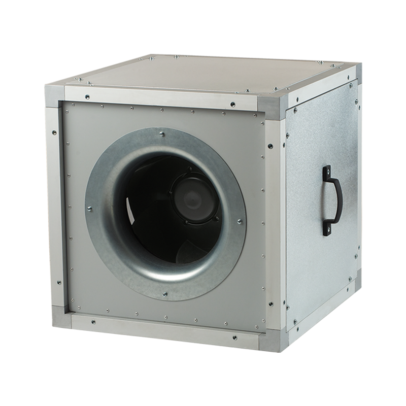 Blauberg Iso-V EC 500 - Centrifugal inline fans in sound-insulated casings with EC-motors