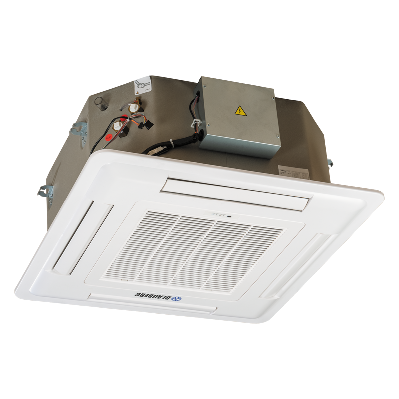 Blauberg BlauCool BLFC-100-CA-4-AC/1A - Cassette fancoils with AC motor, four-pipe (3+1)