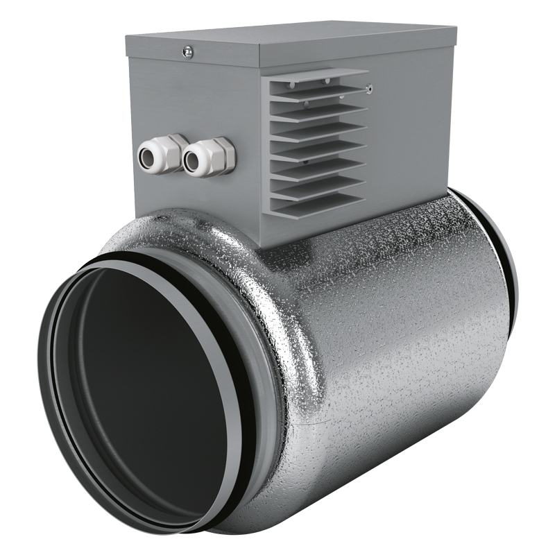 Blauberg EVH 200-1.2-1 S21 V.2 - Electric duct preheater for heat exchanger freeze protection