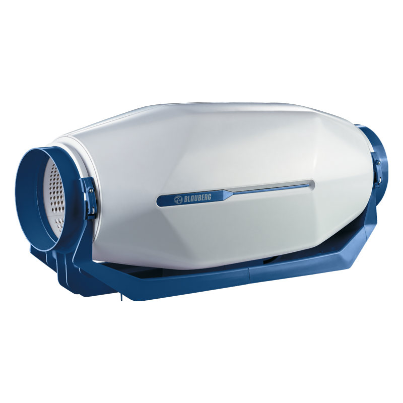 Blauberg inWave EC 150/160 - Mixed-flow inline fans in sound-insulated casings with EC-motors