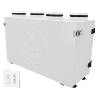 Crossflow residential AHU - Air handling units - Blauberg KOMFORT Ultra EC S2 300-H S14 white