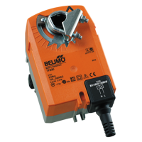 Electric actuators - Electrical accessories for industrial units - Series Blauberg Belimo TF