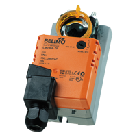 Electric actuators - Electrical accessories for industrial units - Series Blauberg Belimo LM