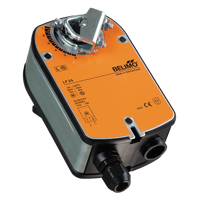 Electric actuators - Electrical accessories for industrial units - Series Blauberg Belimo LF
