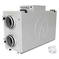 Crossflow residential AHU - Air handling units - Blauberg KOMFORT Ultra EC L2 300-H S2 white