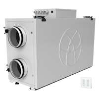 Crossflow residential AHU - Air handling units - Blauberg KOMFORT Ultra EC L2 300-H S14 white