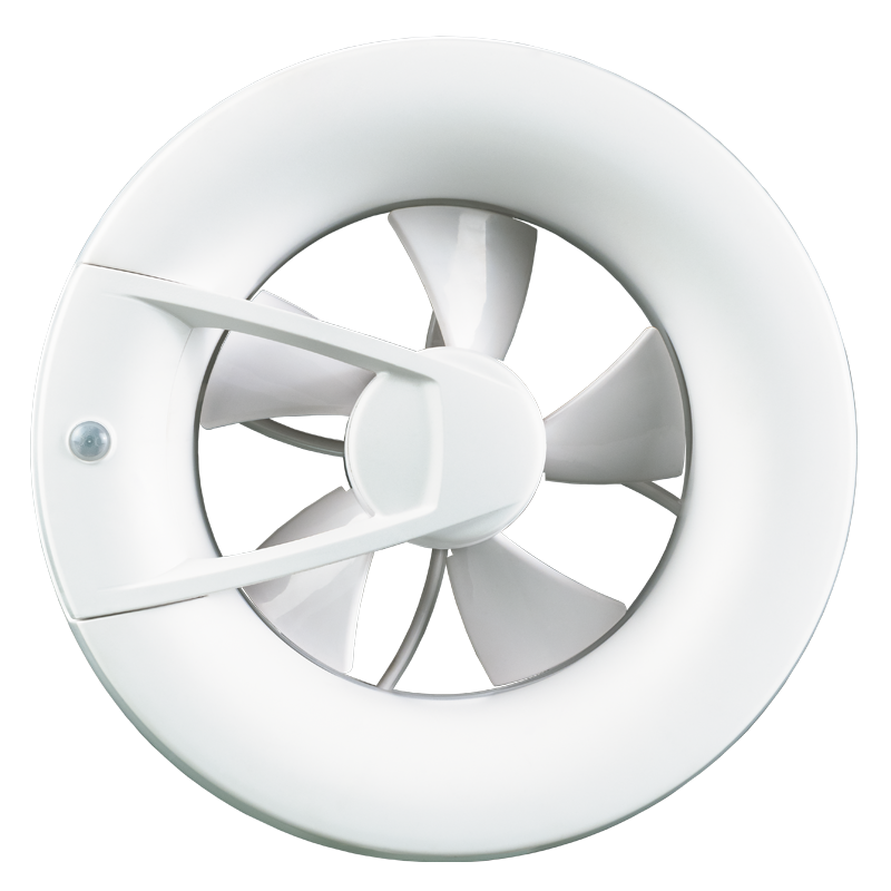 Blauberg O2 white - Axial extract fans with intelligent control
